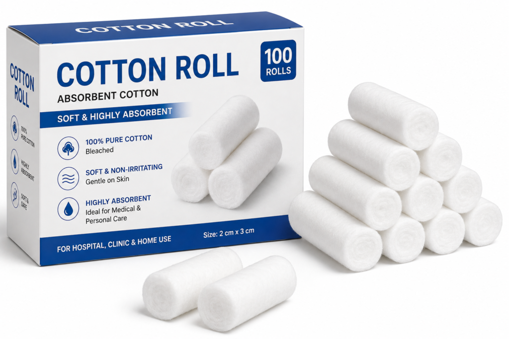 Absorbent Cotton Roll