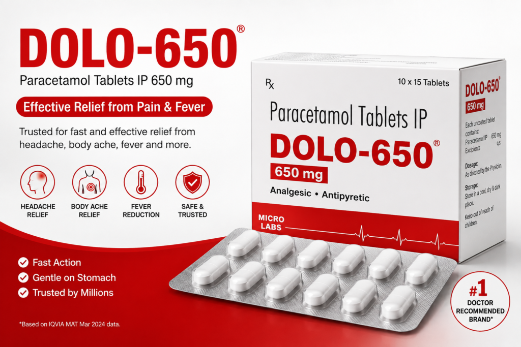 Dolo 650 Tablet