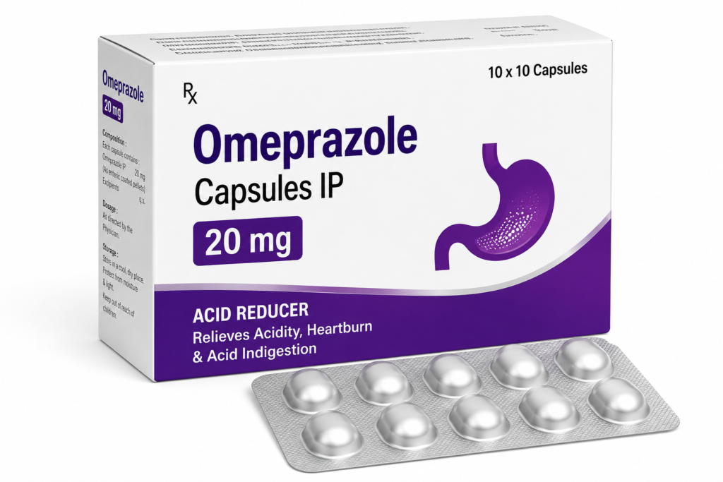 Omeprazole 20 mg Capsule