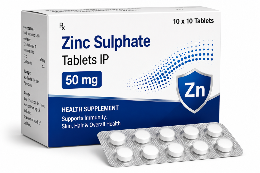 Zinc 50 mg Tablet
