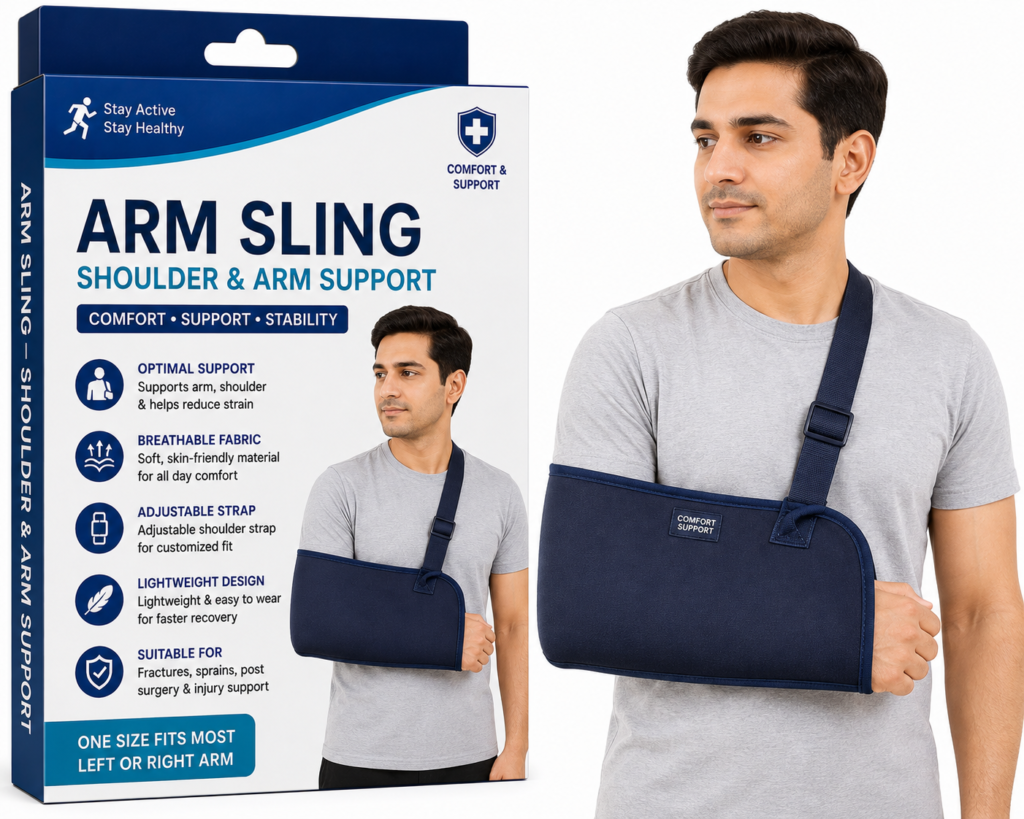 Arm Sling – Shoulder & Arm Support