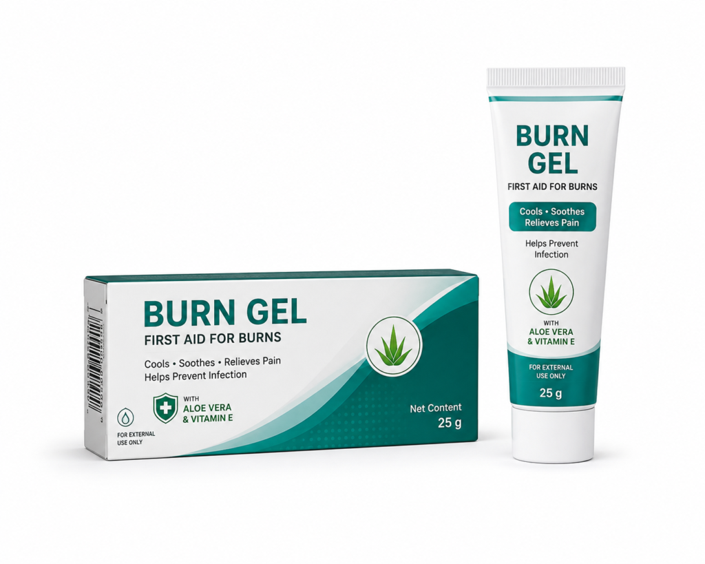 Burn Gel / Burn Dressing – First Aid Burn Care