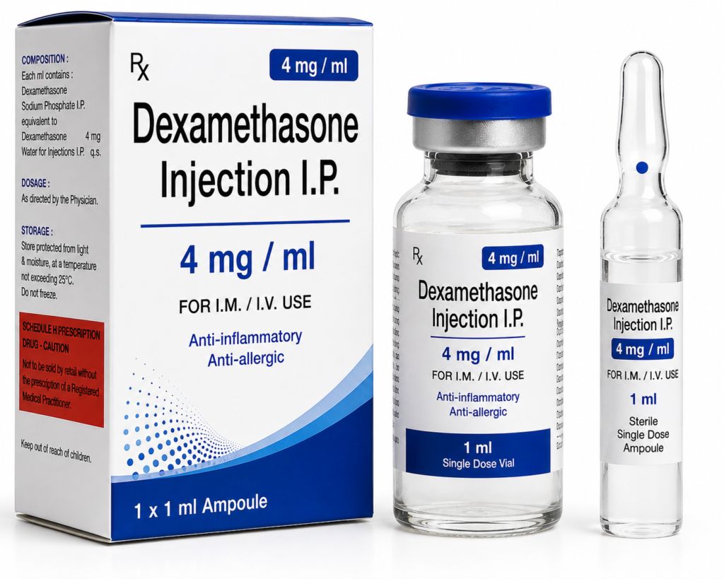 Dexamethasone Injection 4 mg/ml