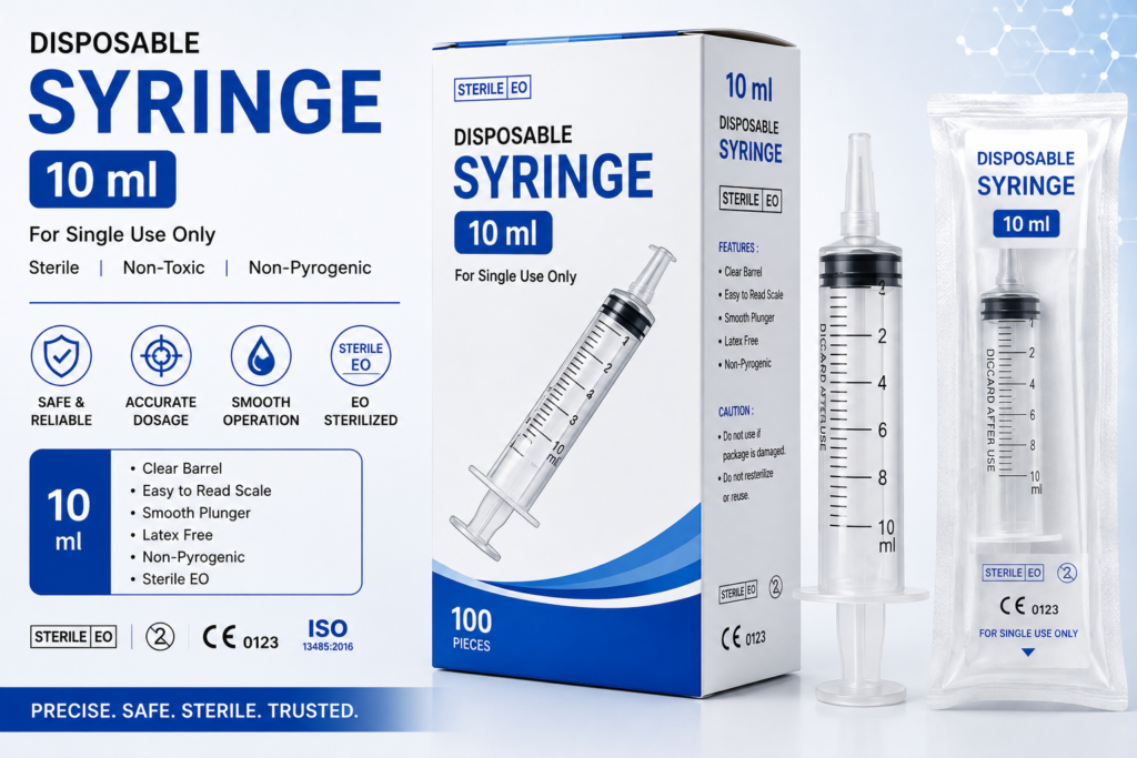 Disposable Syringe 10 ml