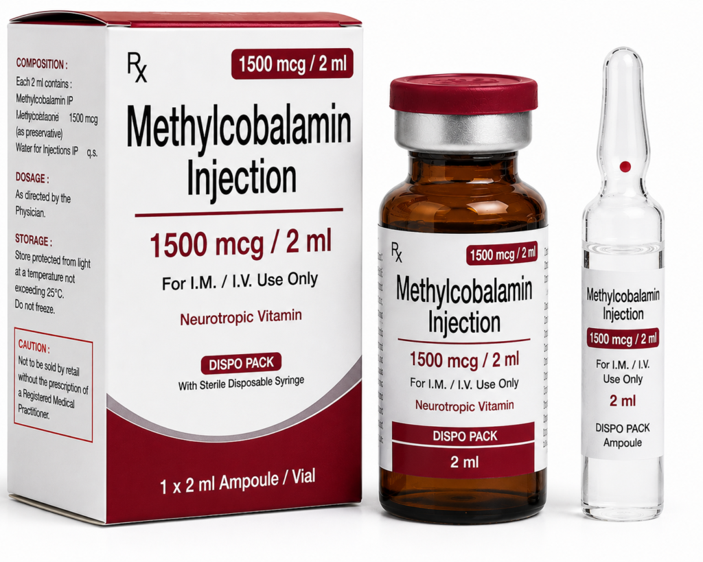 Methylcobalamin Injection 1500 mcg
