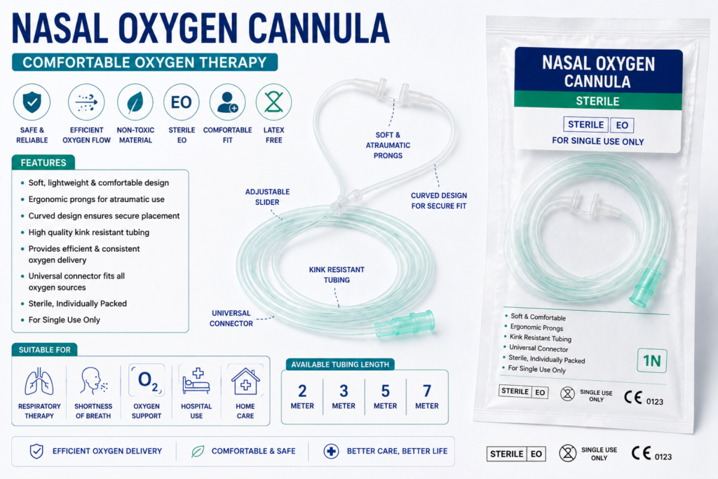 Nasal Oxygen Cannula – Adult/Child