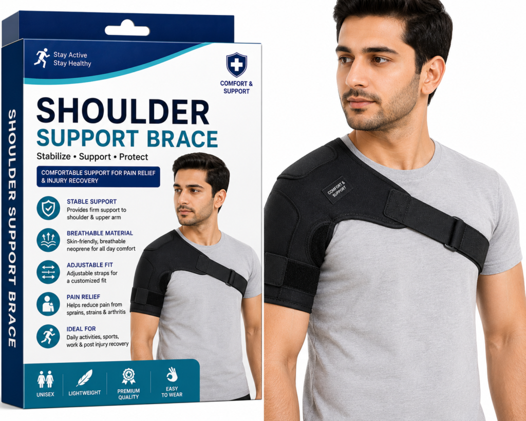 Shoulder Support Brace – Adjustable Shoulder Support