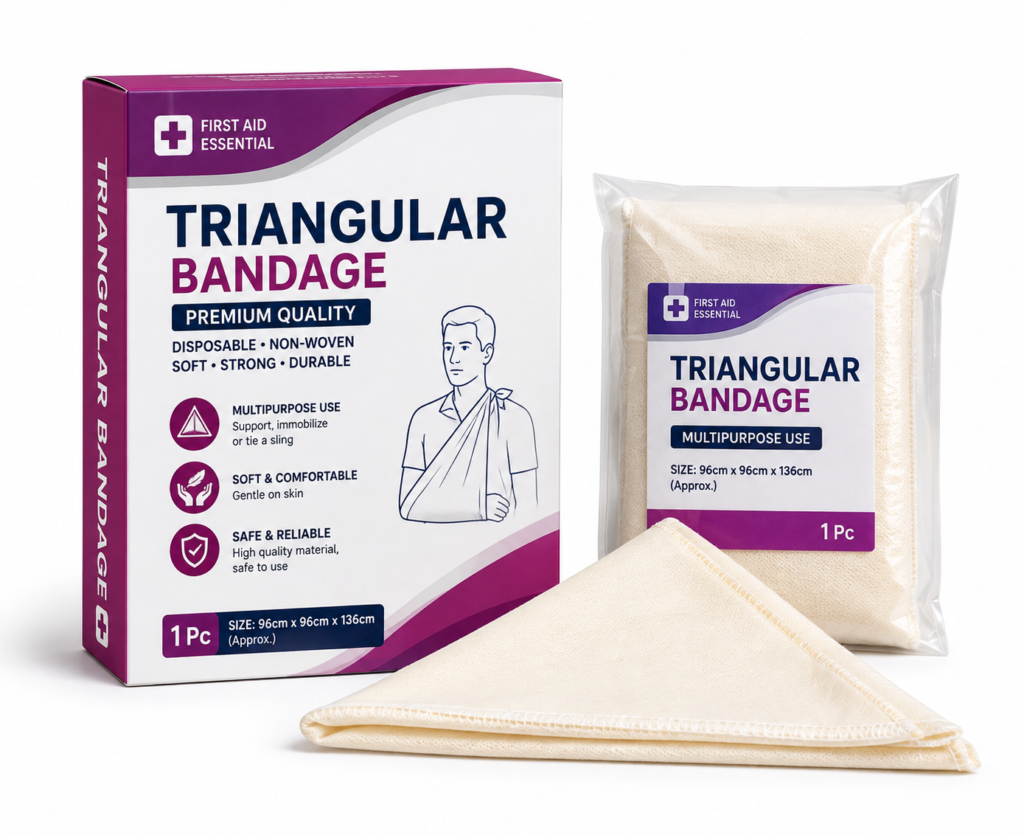 Triangular Bandage – First Aid Sling & Support Bandage