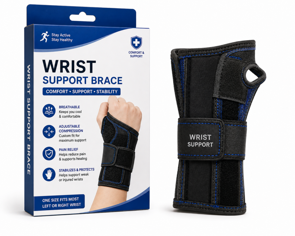 Wrist Support Brace – Elastic Wrist Support